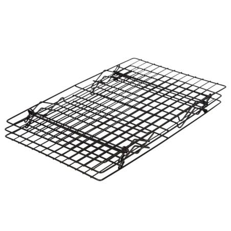 Trzypoziomowa składana kratka do studzenia domowych wypieków - dł. 40 x szer. 25 cm - Wilton