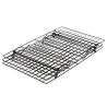 Trzypoziomowa składana kratka do studzenia domowych wypieków - dł. 40 x szer. 25 cm - Wilton