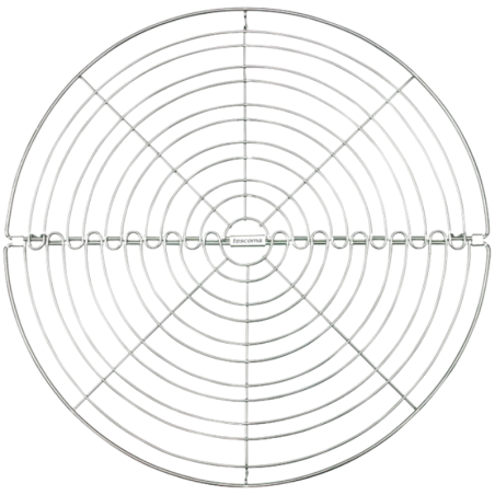 Składana metalowa kratka do pieczenia i studzenia wypieków - śr. 32 cm - nr. kat. 630720 Tescoma