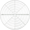Składana metalowa kratka do pieczenia i studzenia wypieków - śr. 32 cm - nr. kat. 630720 Tescoma