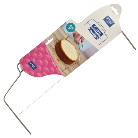 Nóż strunowy do wyrównywania i krojenia biszkoptów na równe blaty - dł. 46 x szer. 20 cm - PME Cake