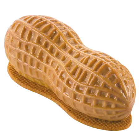 Arachide 100 Silikomart - zestaw do monoporcji - fistaszki - forma silikonowa z wykrojnikiem - poj. 100 ml x 6 porcji