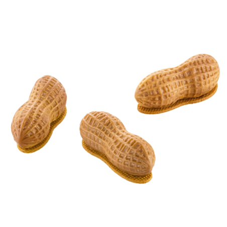 Arachide 30 Silikomart - zestaw do mini deserów - fistaszki - forma silikonowa z wykrojnikiem - poj. 30 ml x 12 porcji