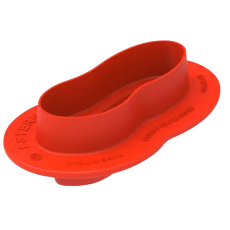 Arachide 30 Silikomart - zestaw do mini deserów - fistaszki - forma silikonowa z wykrojnikiem - poj. 30 ml x 12 porcji