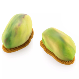 Pistacchio 30 Silikomart - zestaw do mini deserów - pistacje - forma silikonowa z wykrojnikiem - poj. 30 ml x 12 porcji