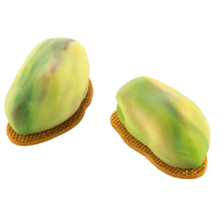 Pistacchio 30 Silikomart - zestaw do mini deserów - pistacje - forma silikonowa z wykrojnikiem - poj. 30 ml x 12 porcji