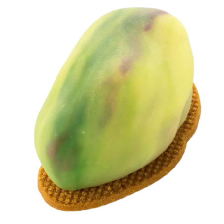 Pistacchio 30 Silikomart - zestaw do mini deserów - pistacje - forma silikonowa z wykrojnikiem - poj. 30 ml x 12 porcji