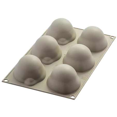 Delizia al Limone Silikomart - forma silikonowa do owocowych deserów - cytryna - poj. 106 ml x 6 porcji