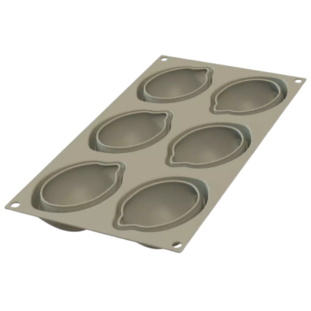 Delizia al Limone Silikomart - forma silikonowa do owocowych deserów - cytryna - poj. 106 ml x 6 porcji