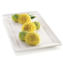 Mini Ananas Silikomart - forma silikonowa do owocowych deserów - dł. 100 x szer. 58 x wys. 38 mm / poj. 105 ml x 5 porcji