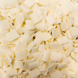 op. 1 kg Biała polewa cukiernicza w postaci łatwych do rozpuszczania kawałków - Non Temp White - Bakels Bakery Ingredients