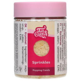 op. 180 g Neutralna posypka strzelająca do dekoracji - Popping Candy Fun Cakes