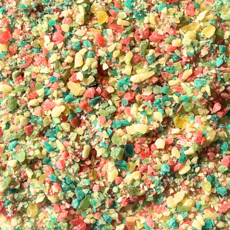 op. 200 g Owocowa posypka strzelająca - cukrowa posypka dekoracyjna z efektem strzelania w ustach