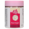 op. 200 g Duże kryształki białego cukru do zapiekania i dekoracji - Pearl Sugar Fun Cakes - dł. 5-15 mm