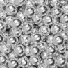 op. 130 g Srebrne chrupiące kulki czekoladowe do dekoracji - śr. 20 mm - choco crispy balls dazzling silver - Fun Cakes