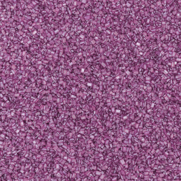 op. 250 g Fioletowe kryształki cukrowe - chrupiąca posypka dekoracyjna - dł. 3-6 mm