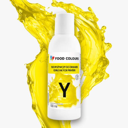 op. 4 x 100 ml Tusz spożywczy w płynie - zestaw czterech podstawowych kolorów do drukarek - nr. kat. WS-LD-SET-100 Food Colours