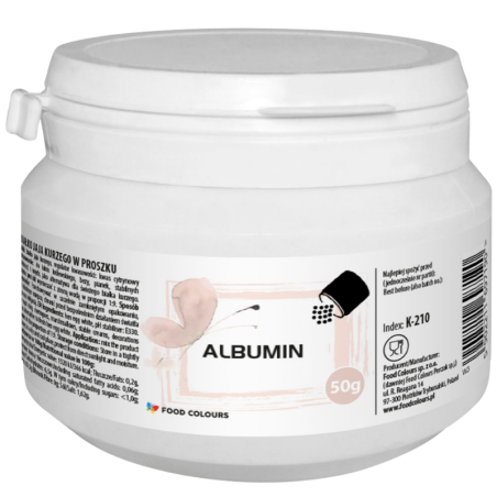 op. 50 g Albumina - białko jaja kurzego w proszku - nr. kat. K-210 Food Colours