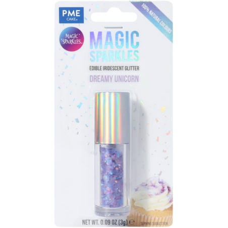 op. 3 g Dreamy Unicorn Magic Sparkles - opalizujący brokat spożywczy do kreatywnych dekoracji