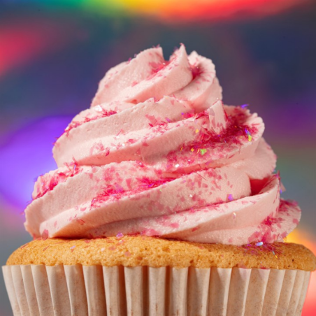 op. 3 g Rose Quartz Magic Sparkles - opalizujący brokat spożywczy do kreatywnych dekoracji