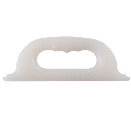 1 szt. Biały COOLIFT - profesjonalny chwytak do kuwet lodowych typu pozzetti