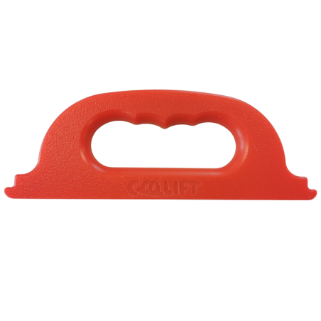 1 op. Czerwony COOLIFT z podstawką - profesjonalny chwytak do kuwet lodowych typu pozzetti