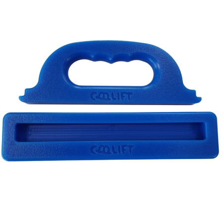 1 op. Niebieski COOLIFT z podstawką - profesjonalny chwytak do kuwet lodowych typu pozzetti