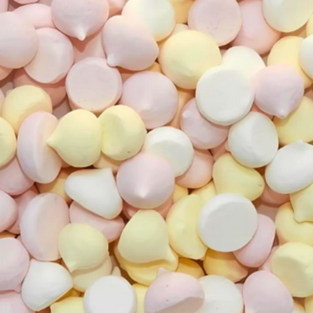 op. 300 g Mini beziki - pastelowy mix kolorów - posypka dekoracyjna - śr. 10 mm