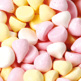 op. 300 g Mini beziki - pastelowy mix kolorów - posypka dekoracyjna - śr. 10 mm