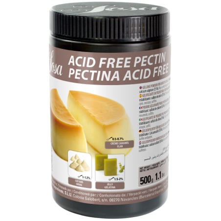 op. 500 g  Pektyna bezkwasowa do zagęszczania kremów cukierniczych i produktów mlecznych - Acid Free Pectin Sosa Ingredients