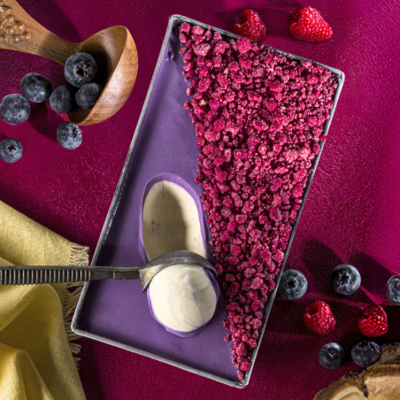 op. 14 kg Kit Profumo delle Alpi - zestaw do lodów jogurtowych z jagodami i kruszonką malinową - nr. kat. 12091724 Pernigotti