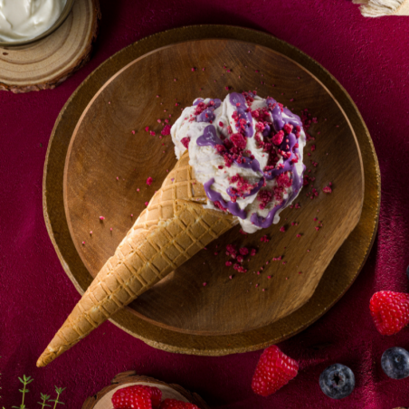 op. 14 kg Kit Profumo delle Alpi - zestaw do lodów jogurtowych z jagodami i kruszonką malinową - nr. kat. 12091724 Pernigotti