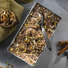 op. 6.9 kg Kit Abbraccio Siciliano - zestaw do lodów migdałowych z czekoladą i kruszonką - nr. kat. 12091725 Pernigotti