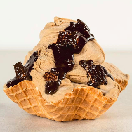 op. 2.5 kg Variegato Waferini Cafe Babbi - krem kawowy z wafelkami i pralinkami z orzechów laskowych