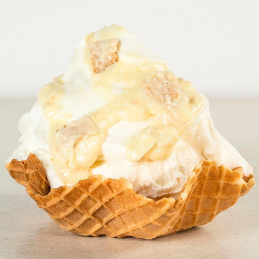 op. 3 kg Pasta Variegato Waferini Cocco Babbi - krem kokosowy z chrupiącymi wafelkami i wiórkami kokosowymi