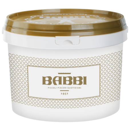 op. 2.5 kg Pasta Variegato Waferini Pistacchio Babbi - krem pistacjowy z białą czekoladą i chrupiącymi wafelkami