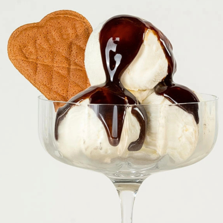 op. 1 kg Topping Caffe - 13203 Babbi - polewa dekoracyjna do lodów i deserów - kawa