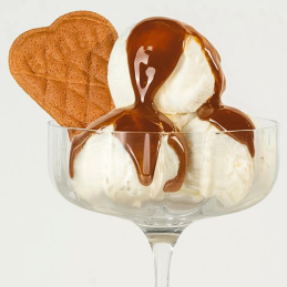 op. 1 kg Topping Caramello - 13249 Babbi - polewa dekoracyjna do lodów i deserów - karmelowa