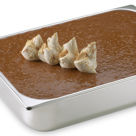 op. 3 kg Golosa Caramello Kataif - krem karmelowy z chrupiącymi kawałkami ciasta Kadayif - nr. kat. 1230153 Babbi