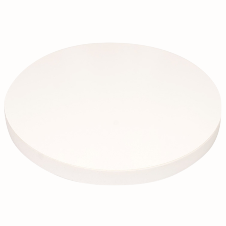 op. 5 szt. styrocake - śr. 30 cm x wys. 2.2 cm - zestaw białych podkładów pod tort