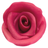 op. 30 szt. Róża Różowa - ręcznie wykonana dekoracja z białej czekolady - śr. 40 mm - nr. kat. 339361 Barbara Decor
