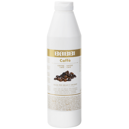op. 1 kg Topping Caffe - 13203 Babbi - polewa dekoracyjna do lodów i deserów - kawa