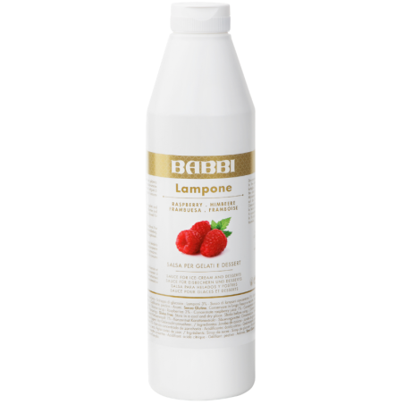 op. 1 kg Topping Lampone - 13219 Babbi - polewa dekoracyjna do lodów i deserów - malina