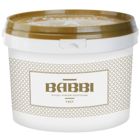 op. 3 kg Biała czekolada - pasta smakowa do lodów i cukiernictwa - Cioccolato Bianco Babbi - nr. kat. 20233