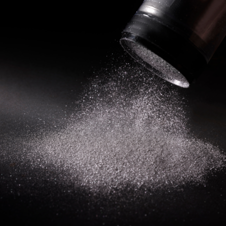 op. 30 g Srebrny brokat do kreatywnych dekoracji spożywczych - Glitter Touch - nr. kat. 23378 Modecor