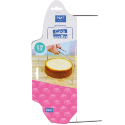 Nóż strunowy do wyrównywania i krojenia biszkoptów na równe blaty - dł. 30 x szer. 20 cm - PME Cake