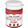 op. 20 g Metallic Dust Ruby - rubinowy pyłek do dekorowania powierzchni wyrobów cukierniczych - nr. kat. WS-P-141 Food Colours