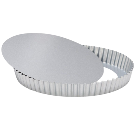 śr. 24 x wys. 3 cm - okrągła forma do tarty z wyjmowanym dnem - nr. kat. 03574 Patisse