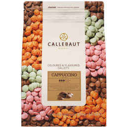 op. 2.5 kg Czekolada kawowa - połączenie mlecznej i białej czekolady z kawą - Cappuccino Callets™ Callebaut