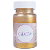 op. 8 g Glow Gold Glitter - złoty brokat do kreatywnych dekoracji spożywczych - No.54 Sweet Decor